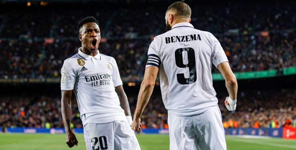 "Los mejores del mundo son Benzema y Vinicius"