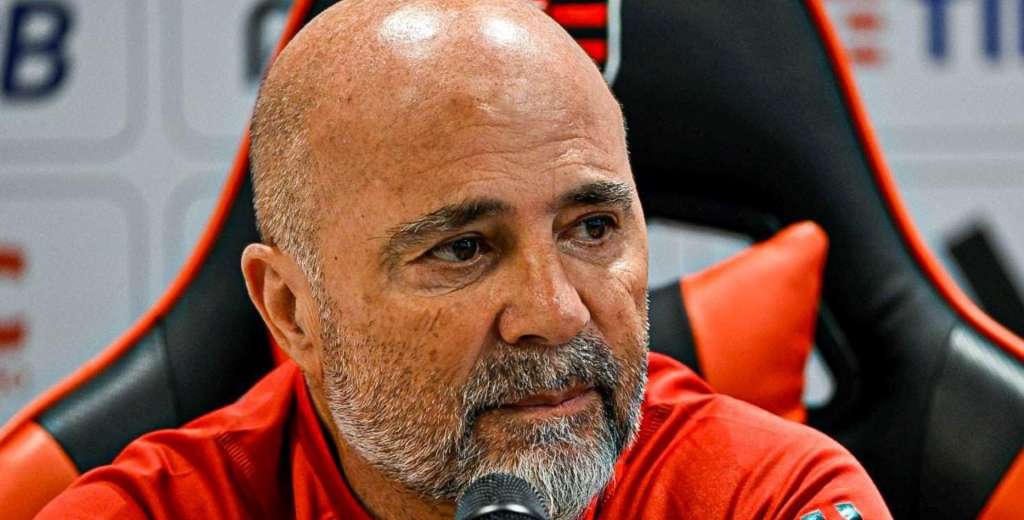 En Flamengo nadie entiende nada: Sampaoli explicó la formación que usará