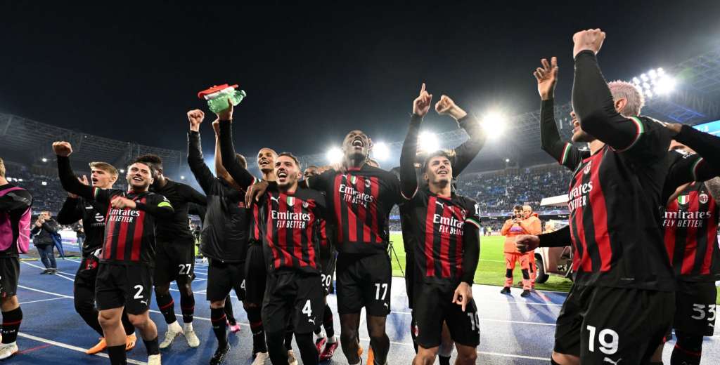 Milan y sus mística superaron al Napoli y están en semis de Champions