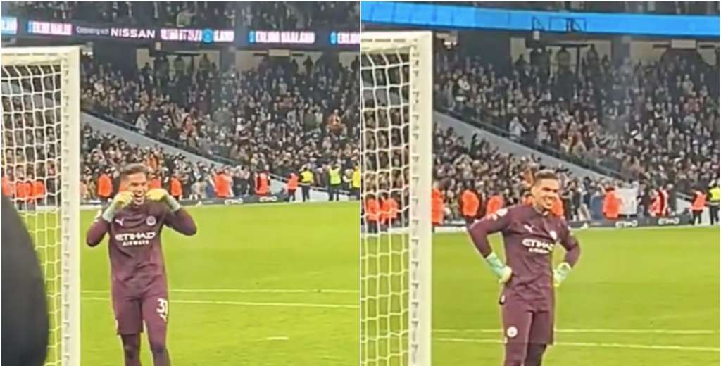 Esto es pésimo: Haaland marcó el 4-1 y Ederson indignó a la hinchada del Arsenal