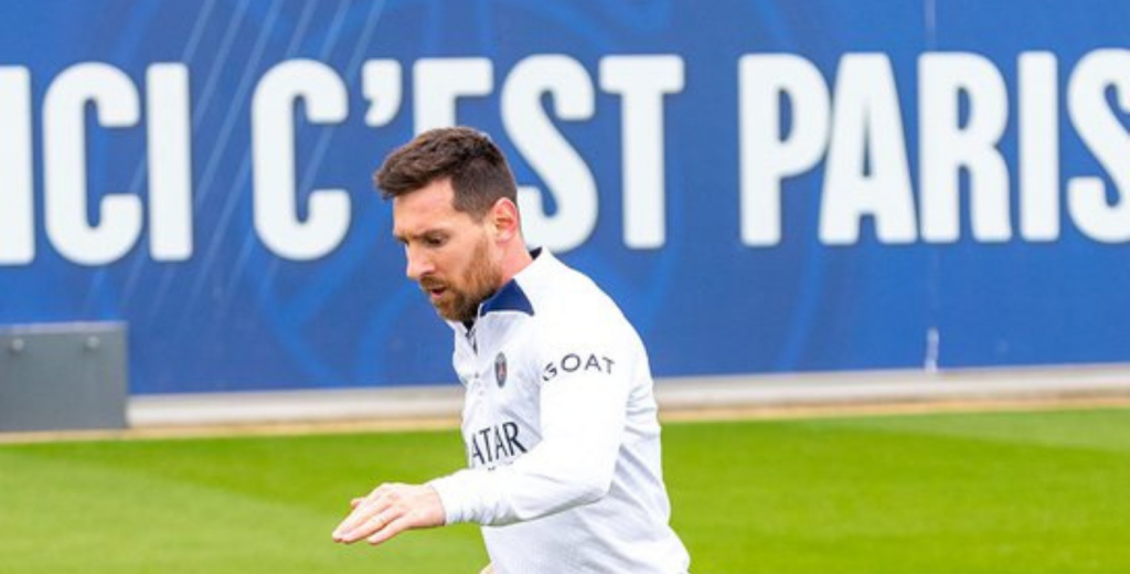 Indulto del Paris Saint Germain: Lionel Messi volvió a los entrenamientos