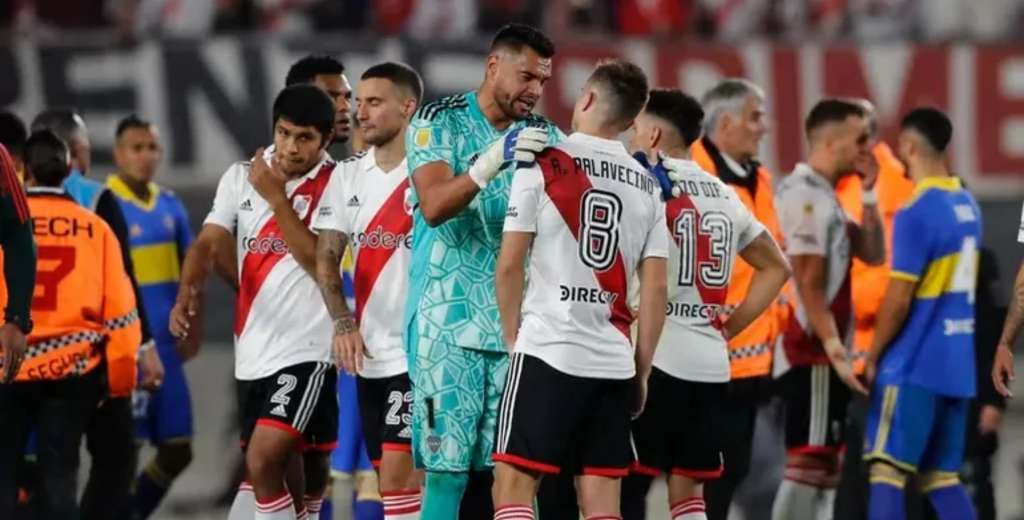 La imagen de Palavecino que festeja River y hace indignar a Boca Juniors