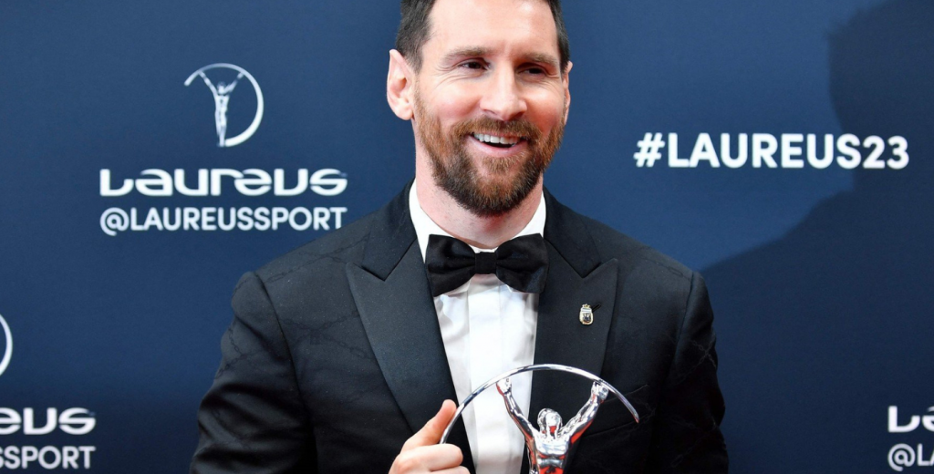 Lionel Messi ganó el premio al deportista Mundial del año en París