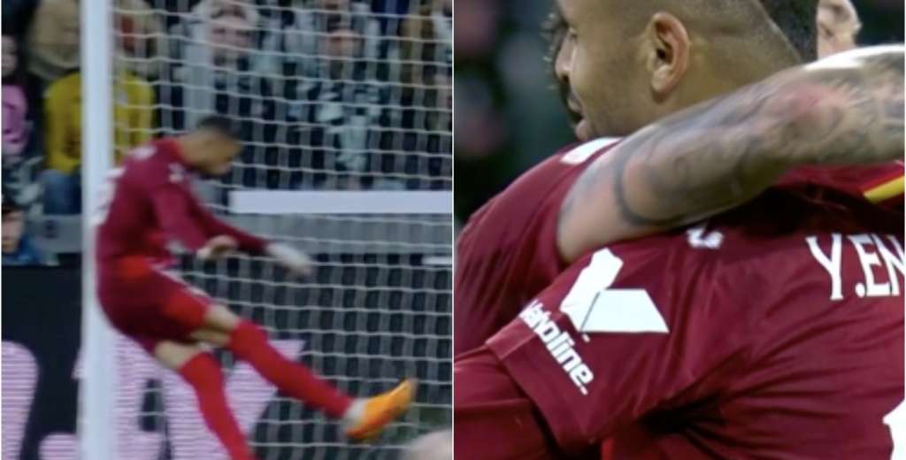 Sevilla golpeó primero ante Juventus: En Nesyri abrió el marcador en Turín