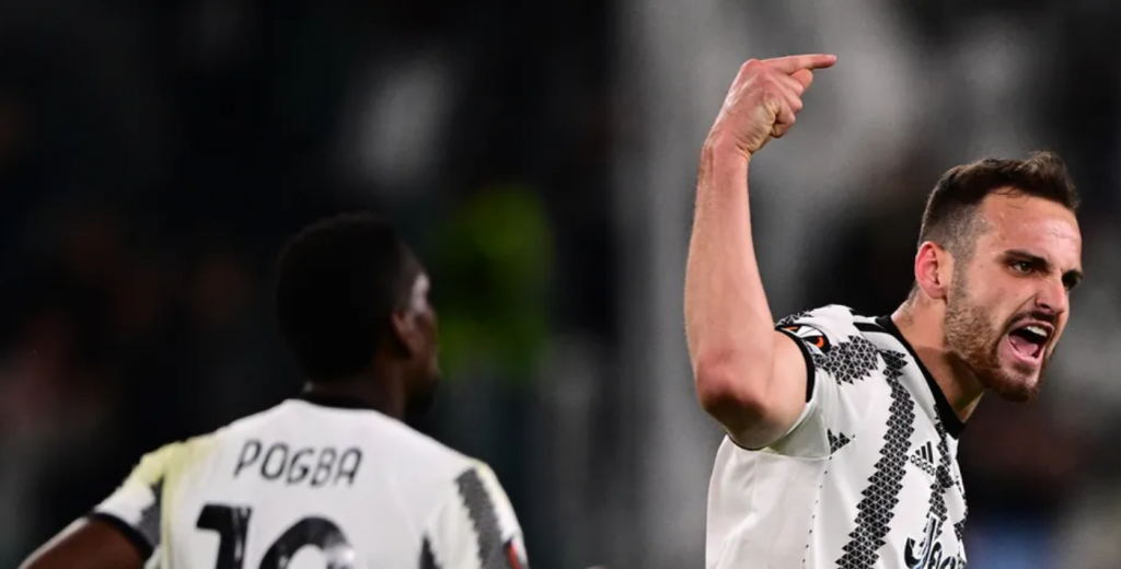 La Juventus rescató un empate ante el Sevilla en el último segundo