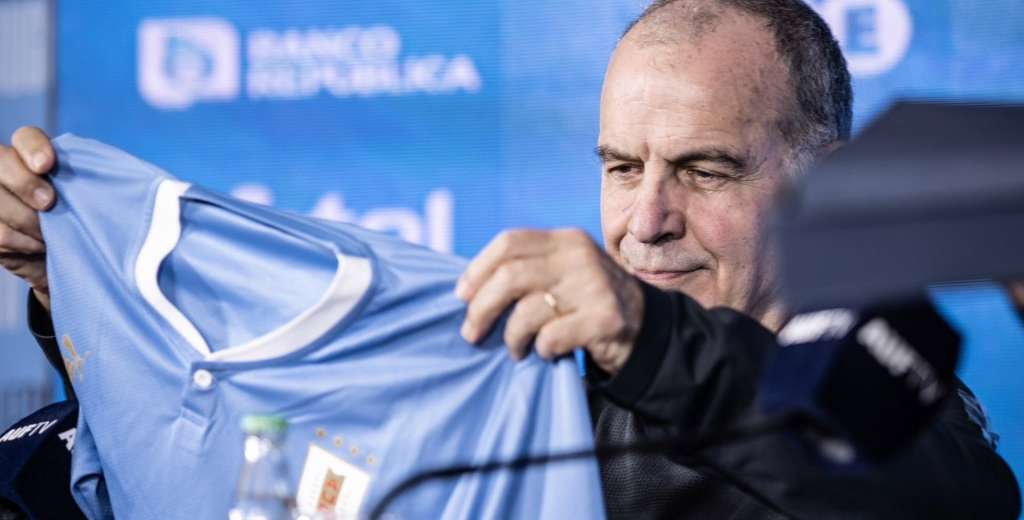 Uruguay presentó a Bielsa: la enorme frase que dejó en su primera respuesta