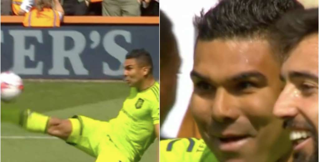 Esto no lo pensamos ver jamás: el golazo de chilena que se mandó Casemiro