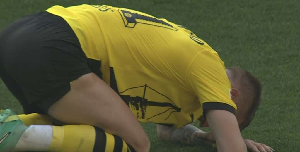 La imagen que conmueve a todos: la reacción de Reus al perder la Bundesliga