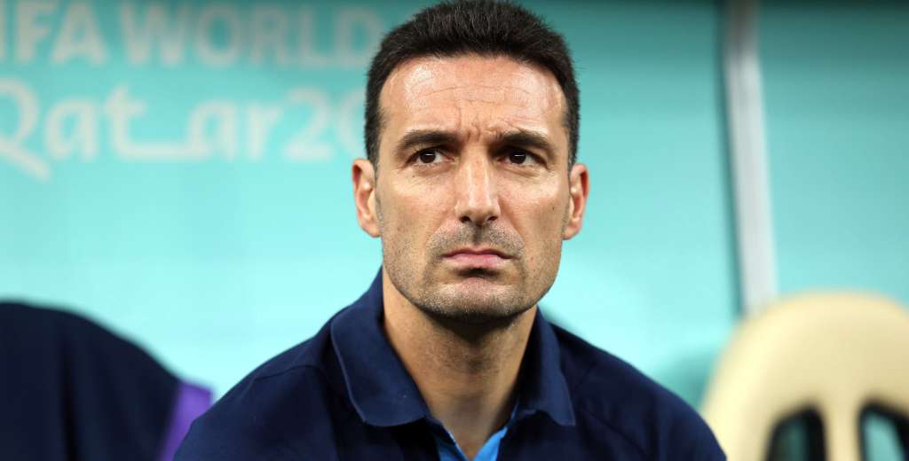 Se peleó y Scaloni lo borró de la selección Argentina