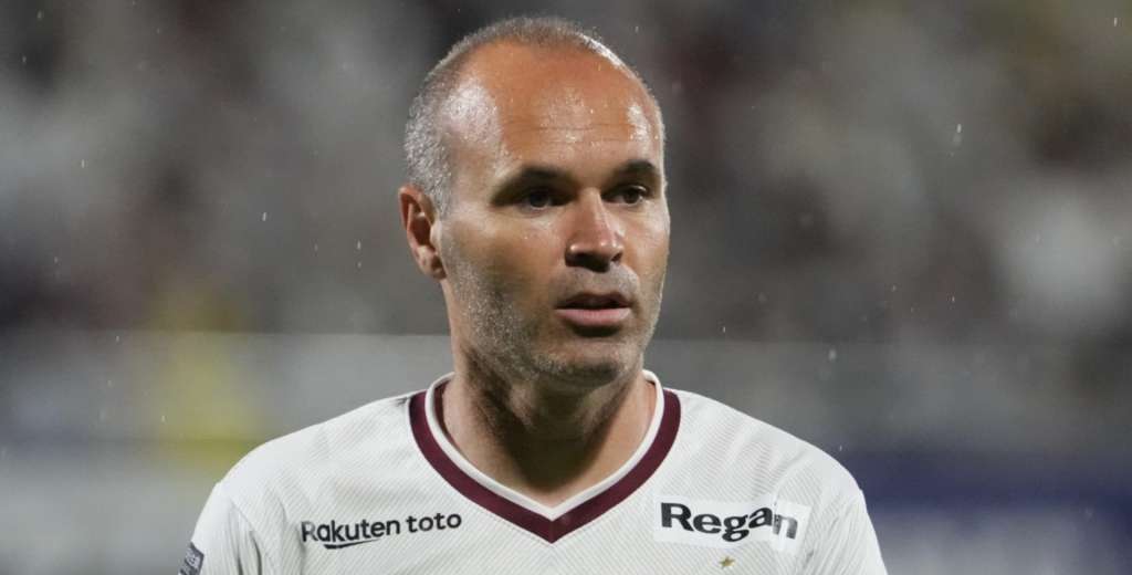 Puede ser histórico: lo llamó a Iniesta para que venga a jugar la Libertadores