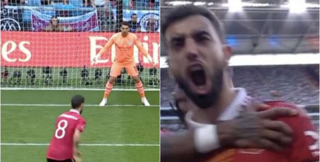 Se puso nervioso: penal límite para United y Bruno lo patea con calidad