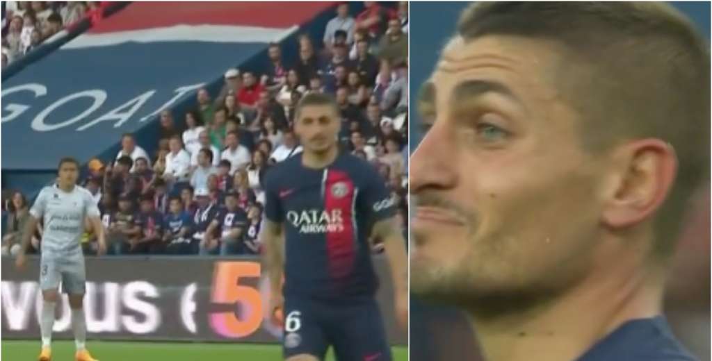 Verratti quiso salir jugando y le dio un pase gol al rival: Galtier quedó mirando