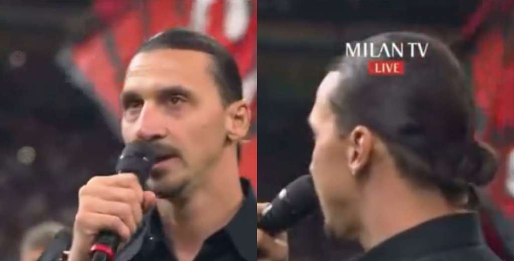 Ibrahimovic se despedía, la hinchada del Verona lo abucheó y él los liquidó