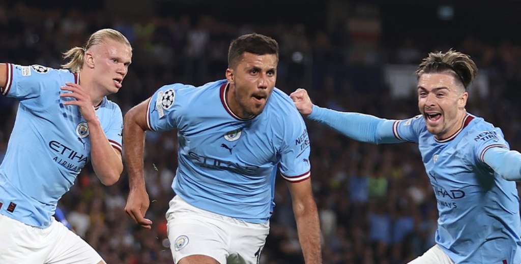 Manchester City logra su primera Champions League con un gol de Rodri