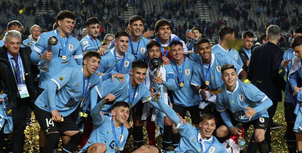 Histórico: ¡Uruguay campeón mundial Sub-20!