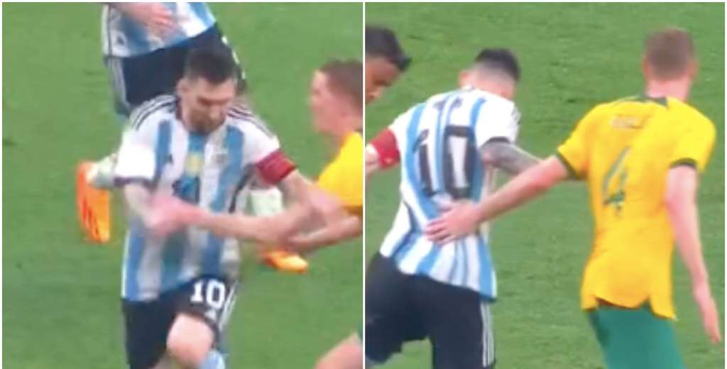 Messi es único, bestial: lo marcaron entre tres y no le pudieron sacar la pelota