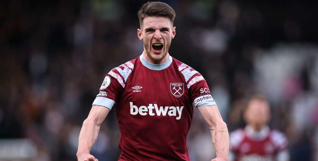 Impresionante: ofertaron 122 millones por Declan Rice y se lo robarían al City