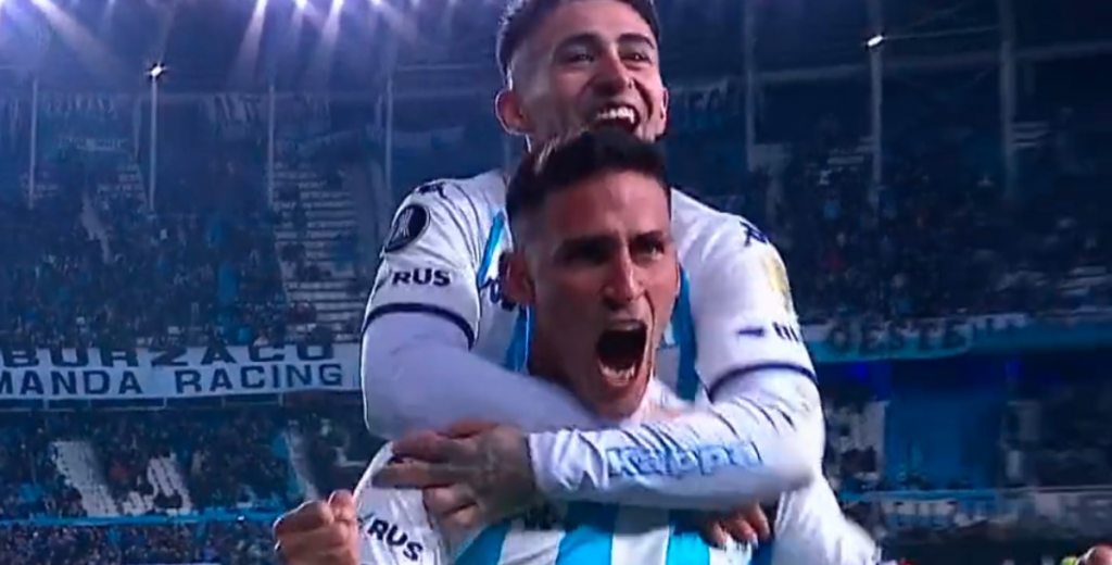 ¡Golazo de Matías Rojas! Se quiere despedir de Racing a lo grande