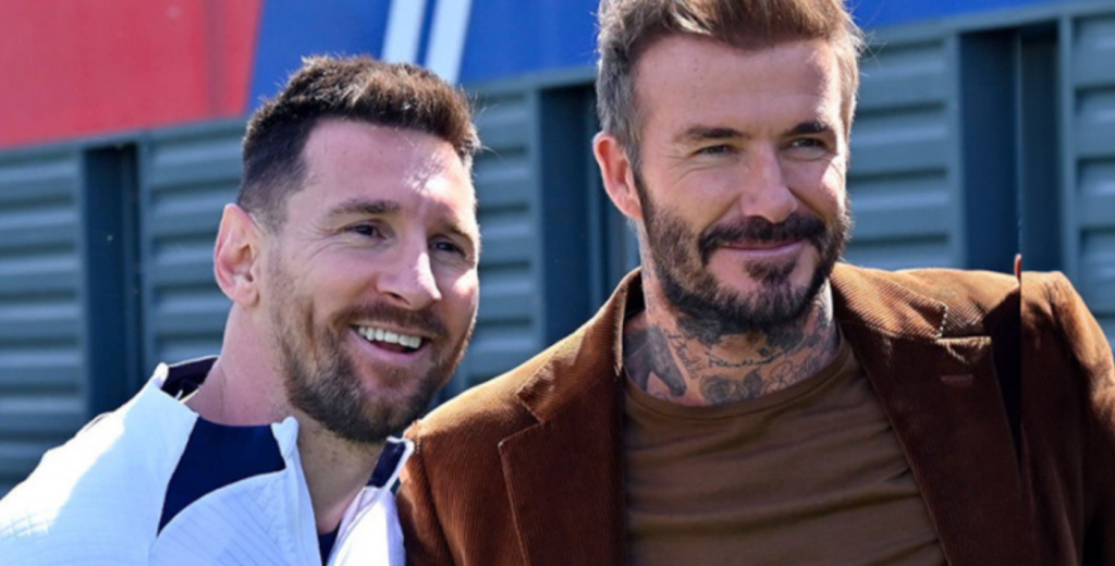 El fichaje de Messi al Inter Miami le explotó el teléfono Beckham