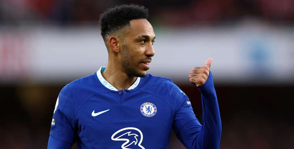 Bombazo de Aubameyang: deja el Chelsea y se va a al club menos pensado