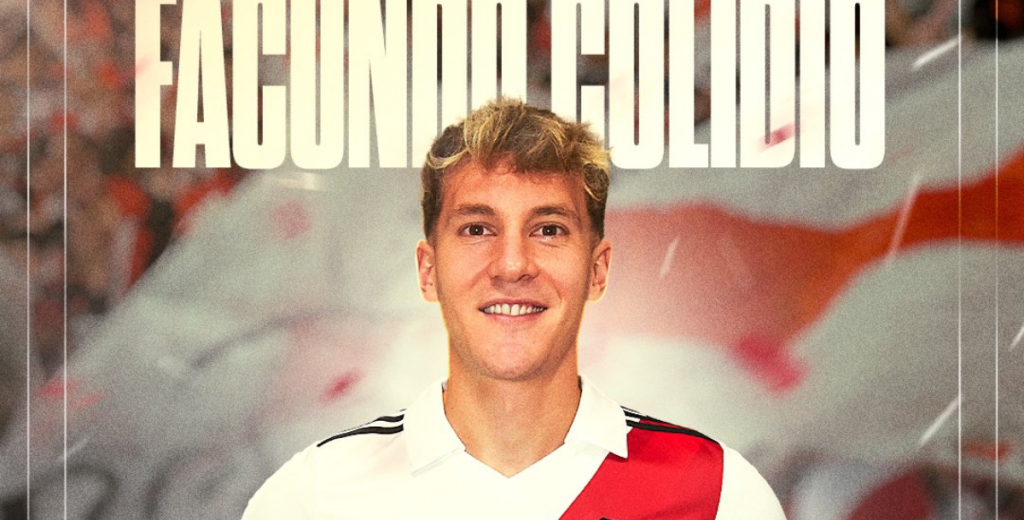 Facundo Colidio ya es de River, y con una impactante cláusula de rescisión