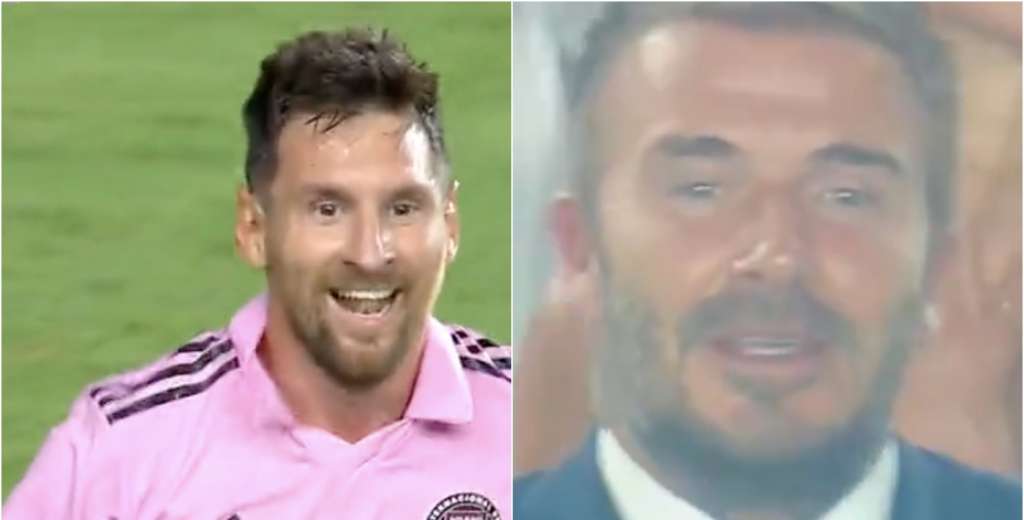 Messi hizo un golazo épico e hizo llorar a David Beckham: locura total en Miami