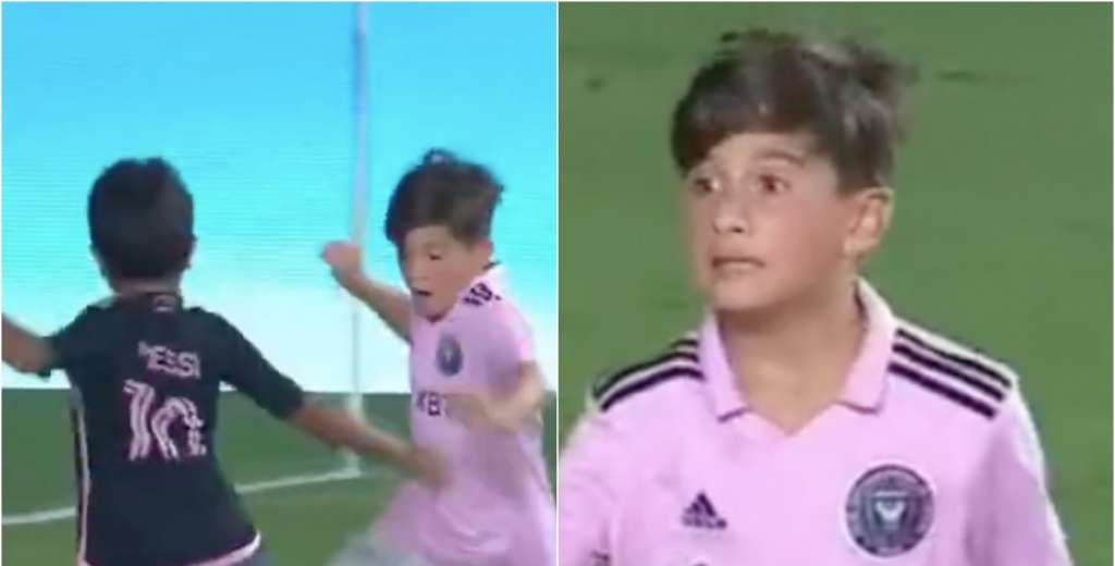 El poder de la genética: la tremenda jugada de Thiago Messi contra un amigo
