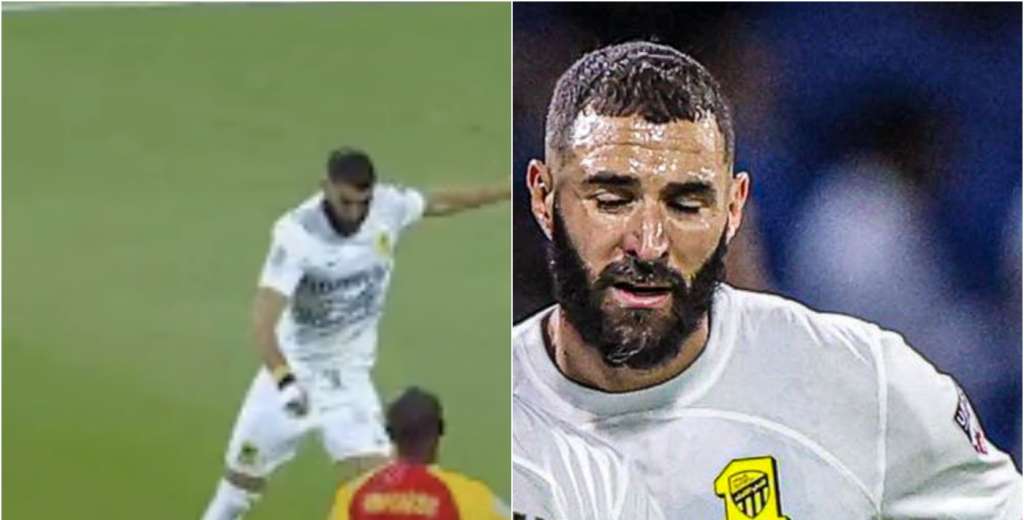 Es un genio donde vaya: Benzema debutó en Arabia y ya marcó este golazo