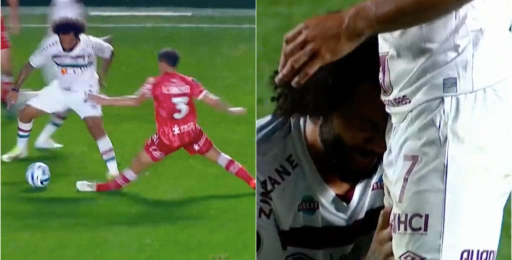 Marcelo quebró un jugador de Argentinos y se largo a llorar: desesperante...