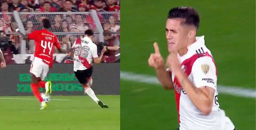 Por esto lo fichó River: metió dos golazos para ganarle al Inter