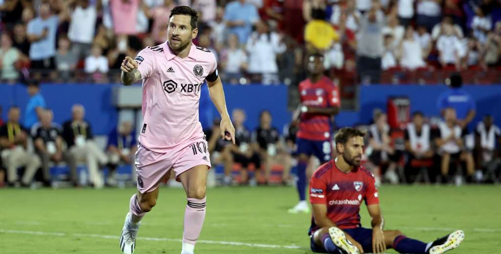 Con un Messi descomunal, Inter Miami empató 4-4 y ganó por penales