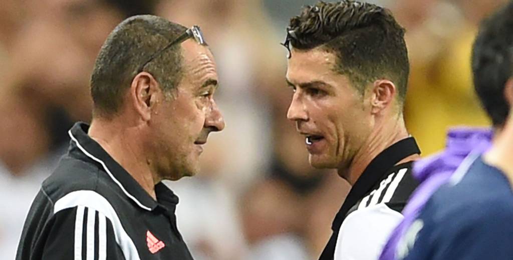 Juventus arde: Cristiano se peleó con Sarri y se irá del club