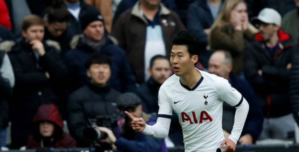 El golazo de Son en el debut de Mourinho en el Tottenham