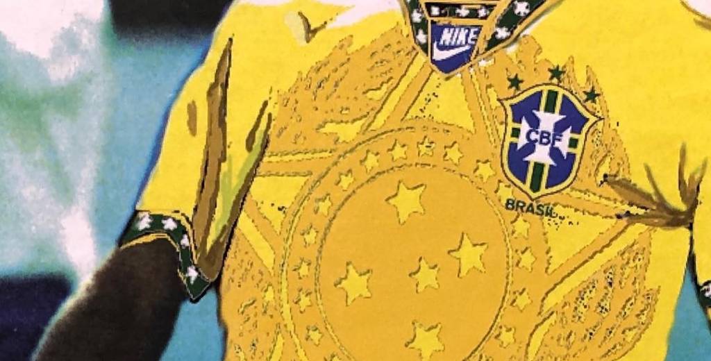 Esta fue la espectacular primera camiseta Nike de Brasil que nunca se vendió