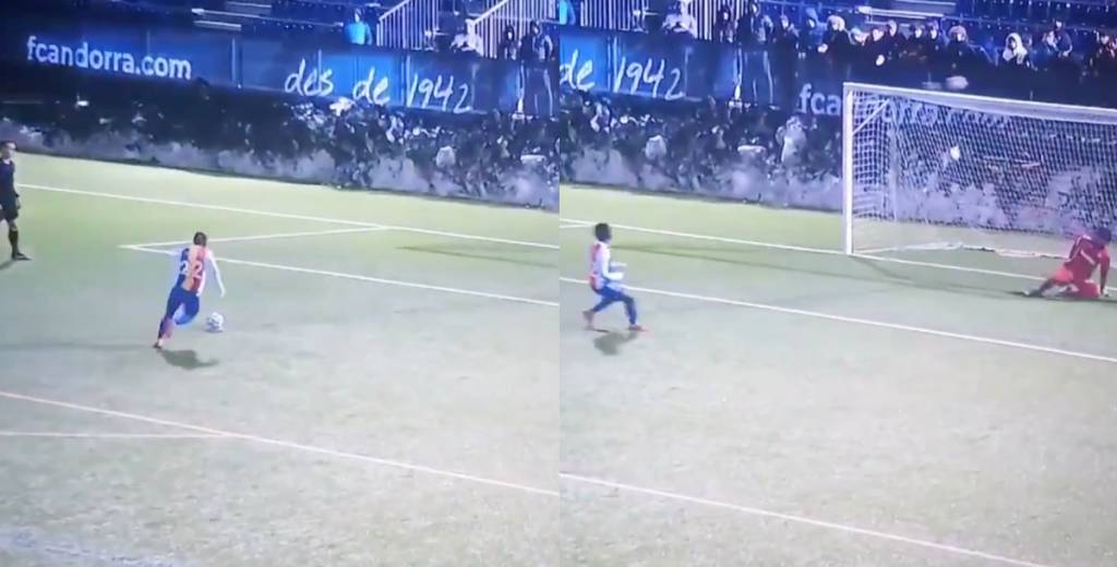 Pateó un penal a lo Panenka horrible y quedaron eliminados