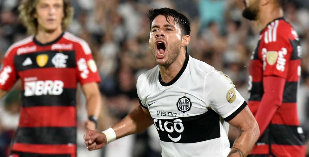 Apareció la mística copera y Olimpia eliminó a Flamengo en la Libertadores