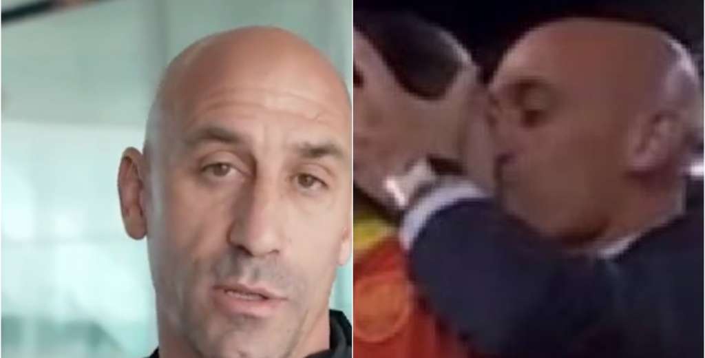 Un escándalo total: la frase de Rubiales tras darle un beso a Jennifer Hermoso