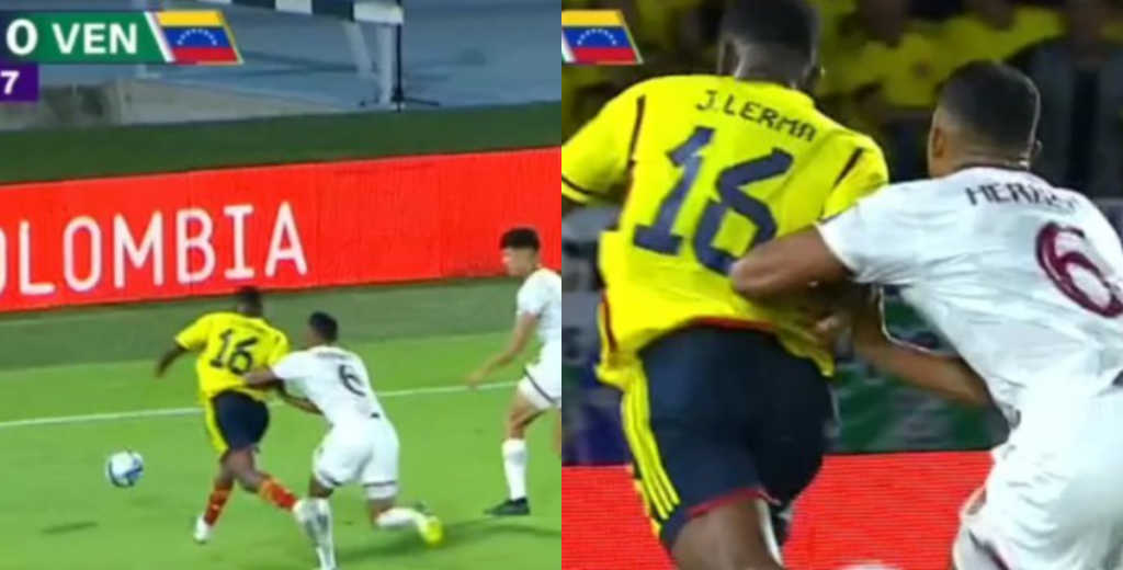 Furia en la Selección Colombia por este penalazo no cobrado