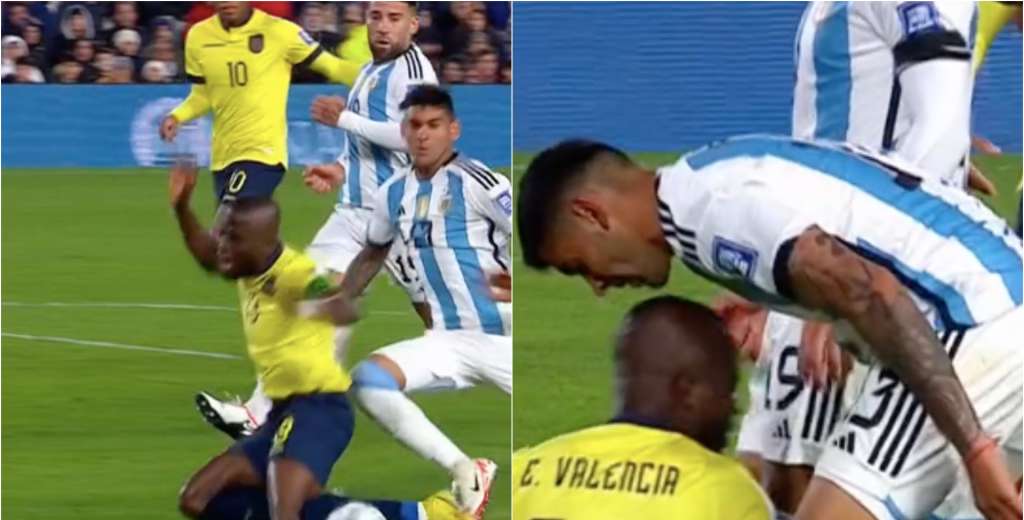 Cuti Romero quedó cara a cara con Valencia: le quitó el balón y se lo gritó...