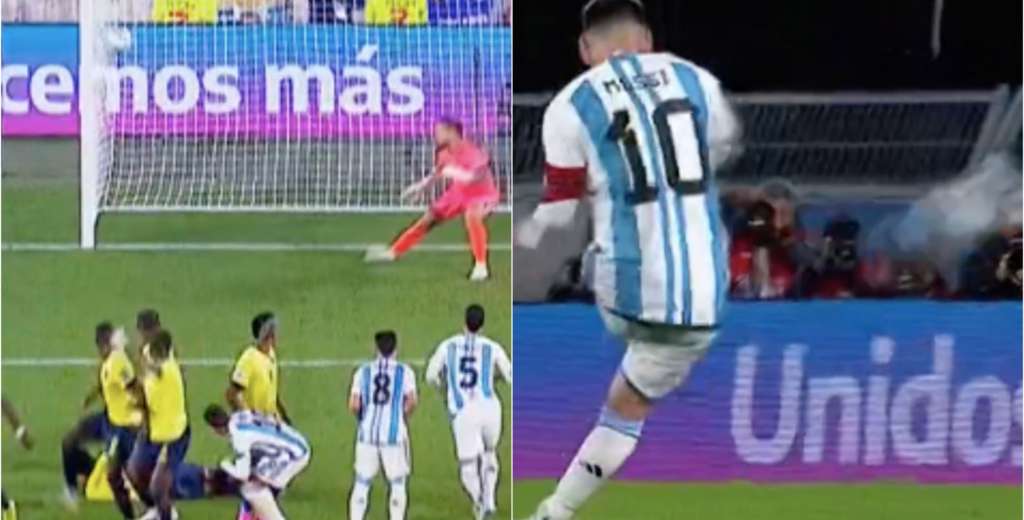 Messi, el mejor pateador de tiros libres de la historia: golazo a Ecuador