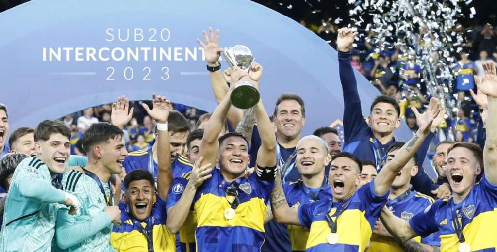 Boca gana la Intercontinental Sub 20 contra AZ y Riquelme da una imagen inédita