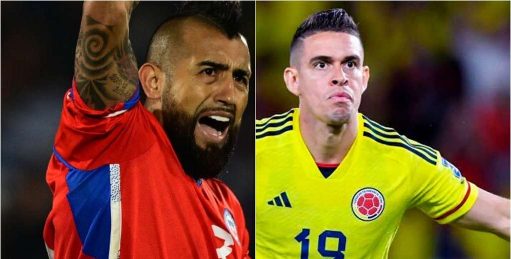 Colombia arde con Chile: van a jugar en un verdadero pantano en Santiago