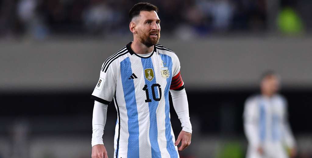 Bombazo: Por qué no jugó Messi contra Bolivia