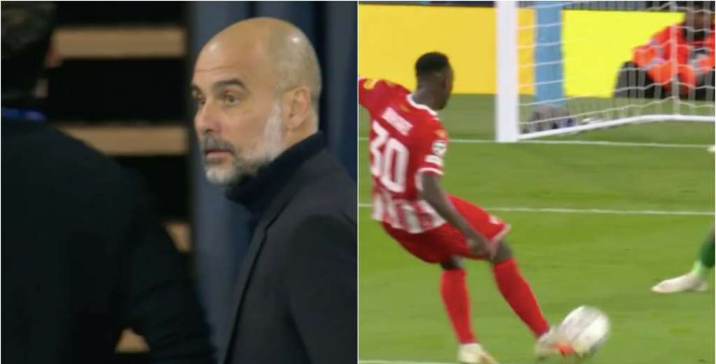 Guardiola se fue en llamas: el golazo que metió Estrella Roja al City