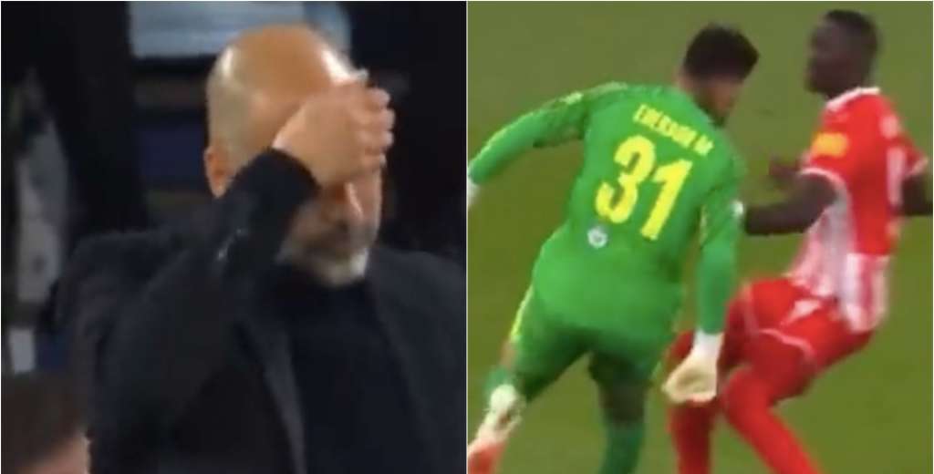 Ederson tiró un taco, se sacó de encima un rival, pero Guardiola quedó sin aire