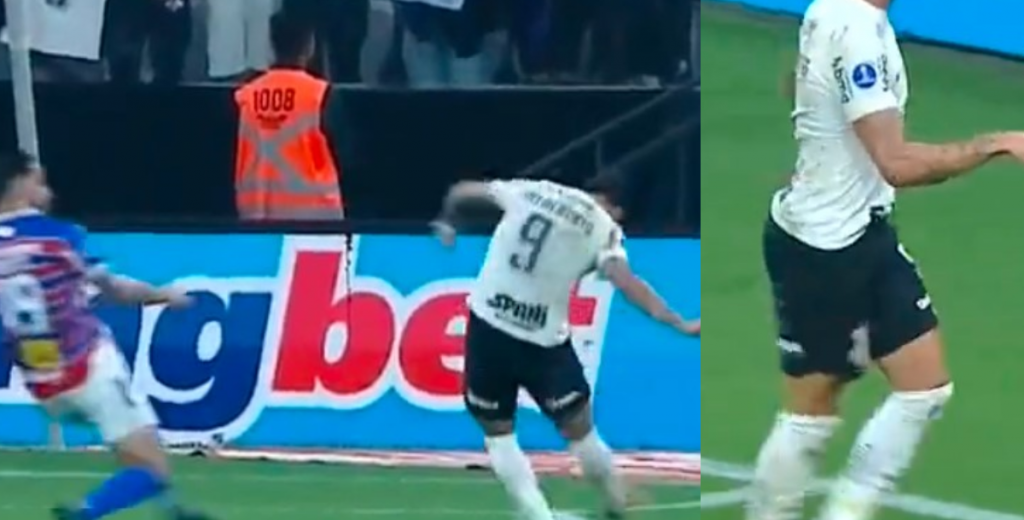 Tremendo: Corinthians no jugó a nada y en tres toques hizo un gol en la Sudamericana