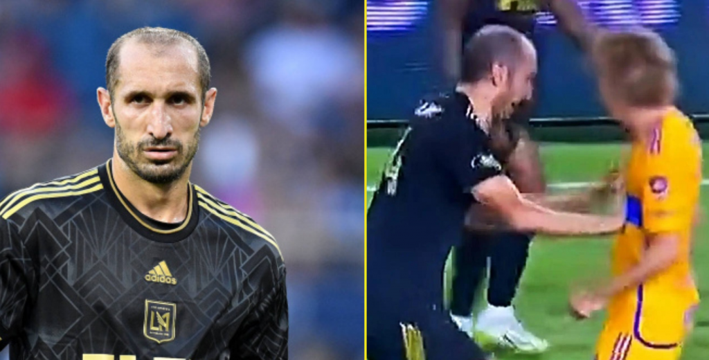 Chiellini no solo perdió la Campeones Cup ante Tigres...también la cabeza 