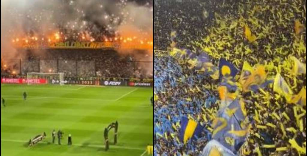 Boca armó un recibimiento impresionante y la TV y Conmebol no lo quisieron mostrar