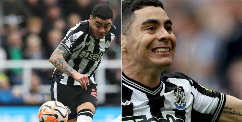 Miguel Almirón y un golazo brutal: se acomodó y le voló el arco al Burnley