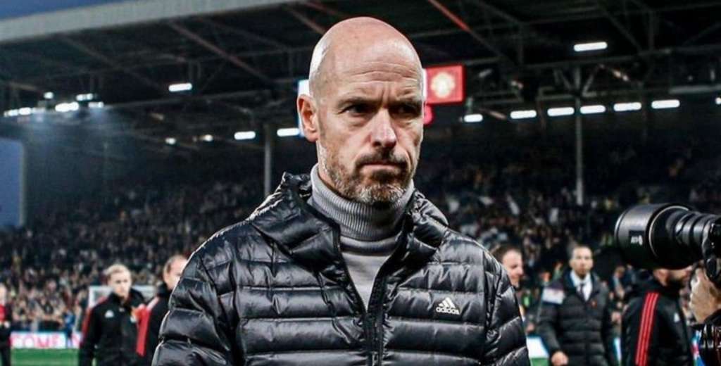 Manchester United se hunde y Ten Hag explotó contra sus jugadores...